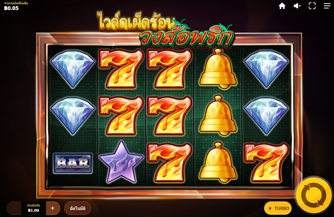 เกม Wild Hot Chilli Reels DNT ค่าย Red Tiger เกม Wild Hot Chilli Reels DNT ค่าย Red Tiger
