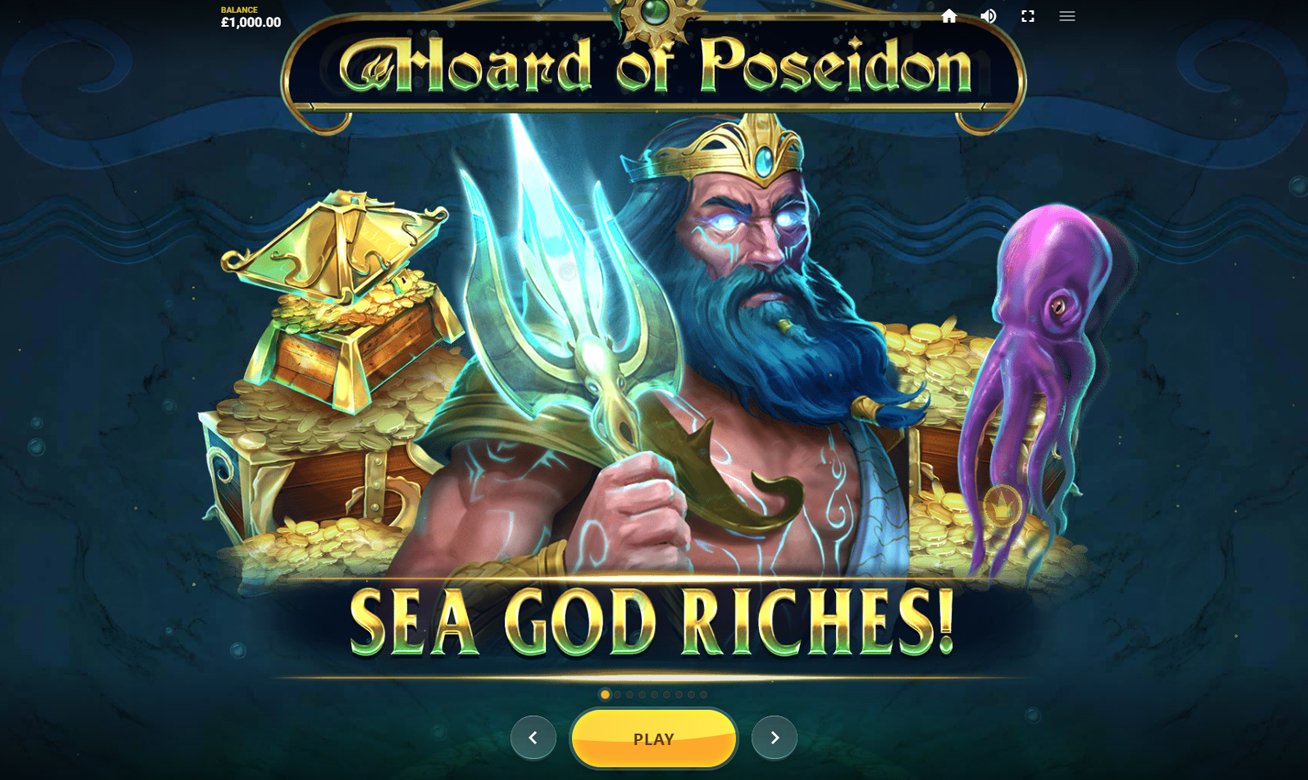 เกม Hoard of Poseidon DNT ค่าย Red Tiger